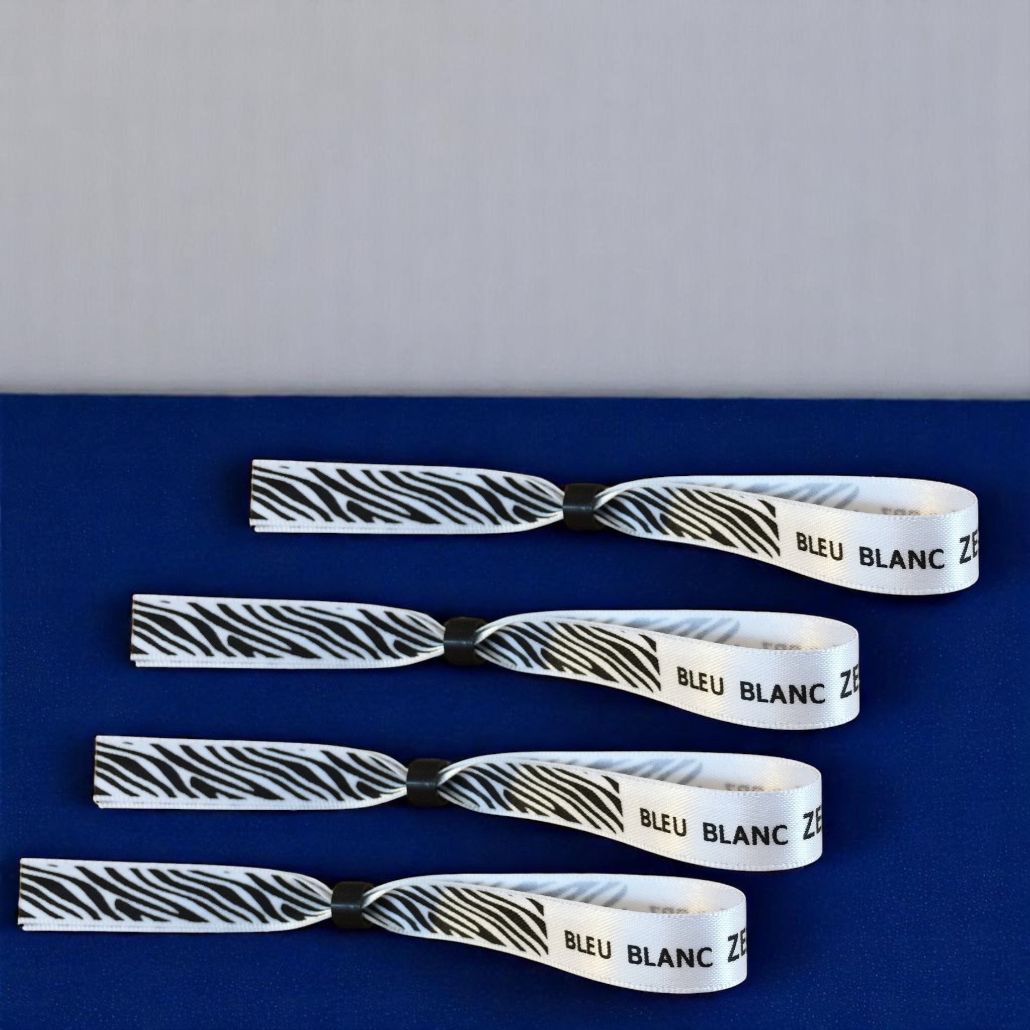 Bracelet RUBAN personnalisé à nouer ou avec fermoir