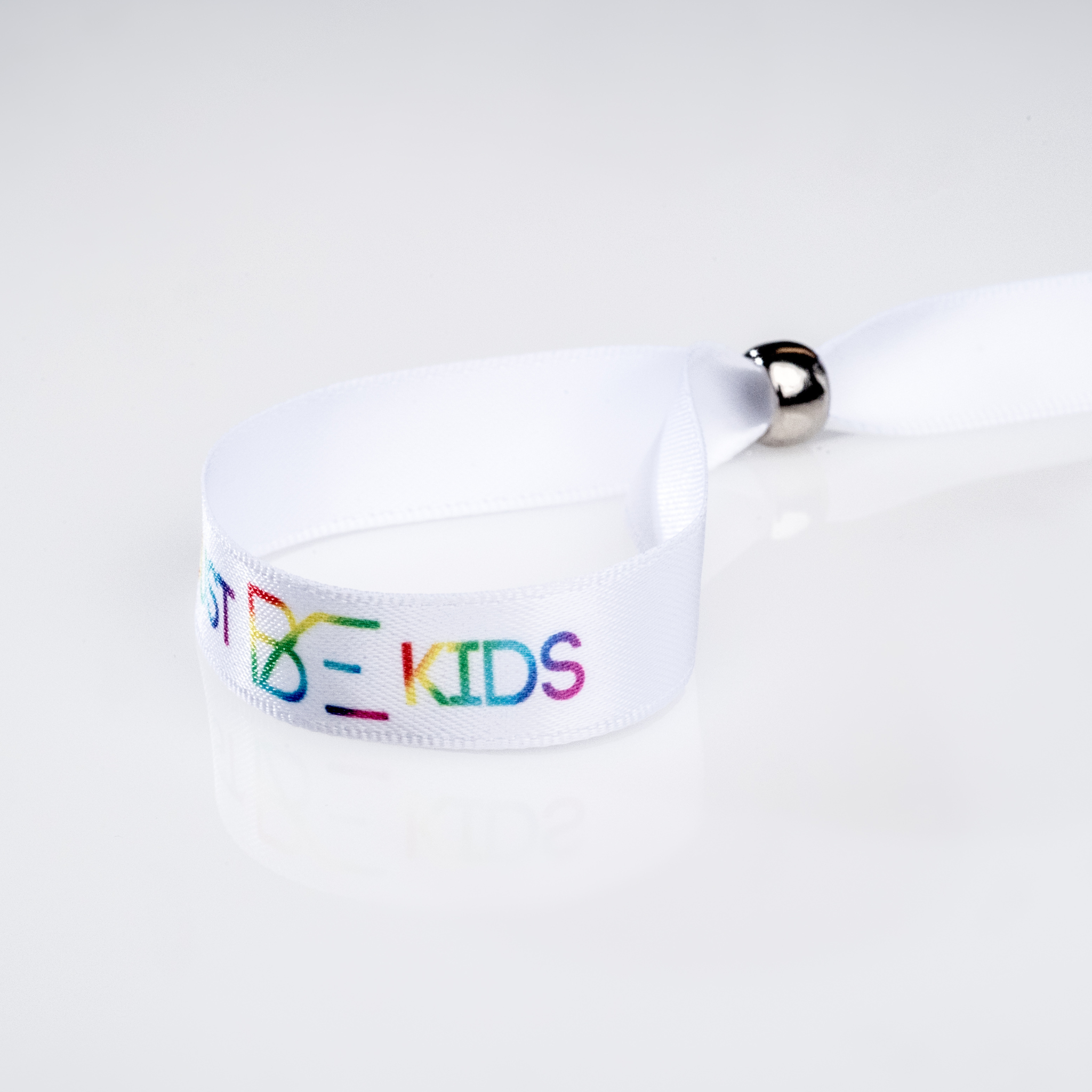 Bracelet RUBAN personnalisé à nouer ou avec fermoir