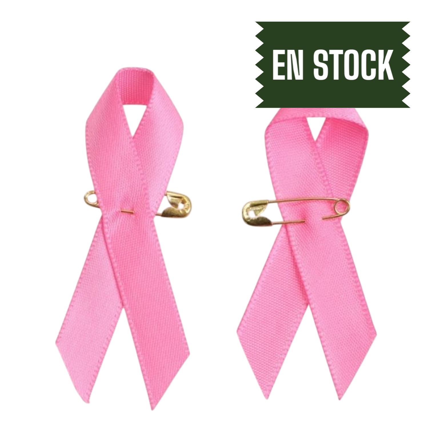 Rubans Octobre Rose - à épingles