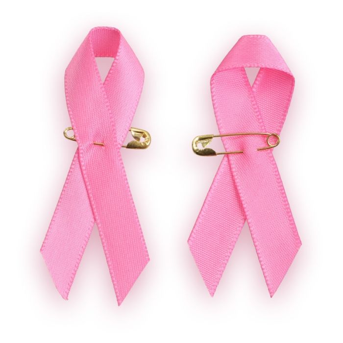 Rubans Octobre Rose - à épingles