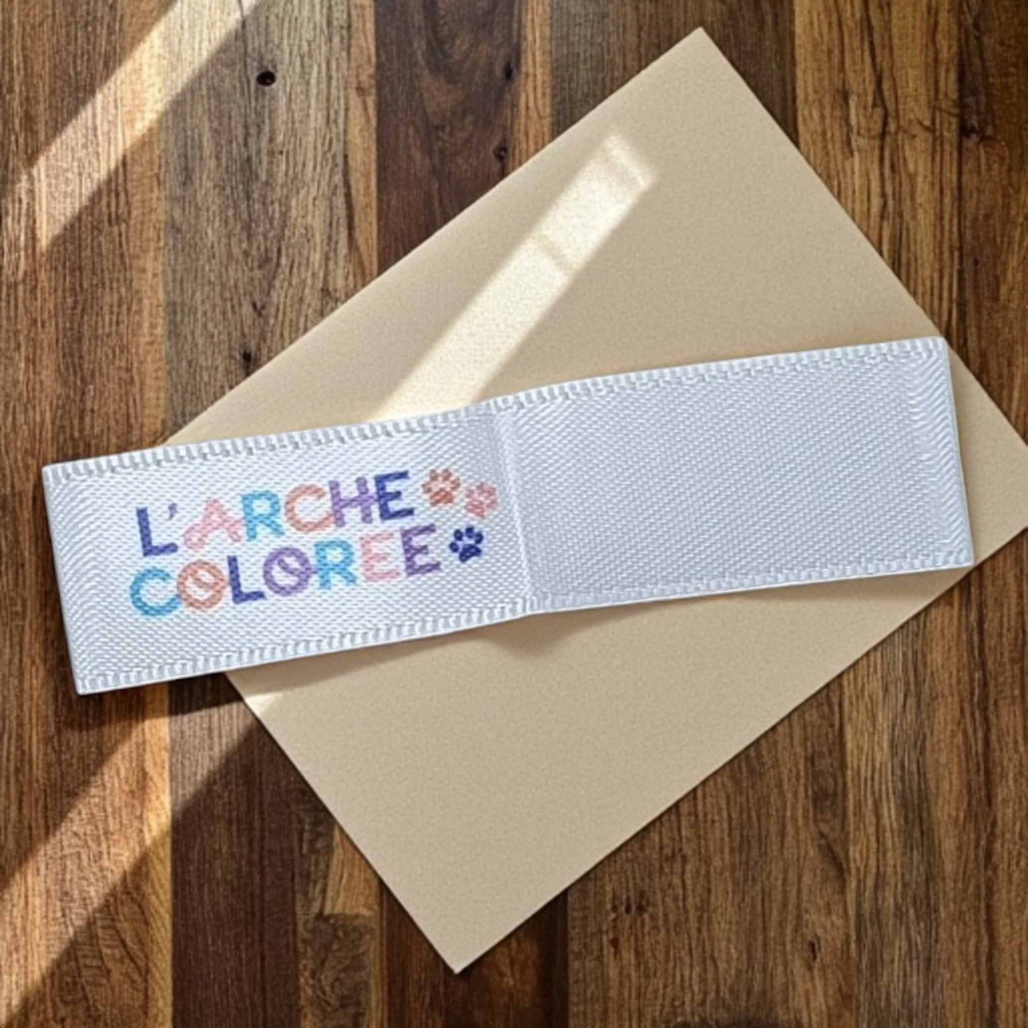 Etiquettes textiles - AVEC PLI