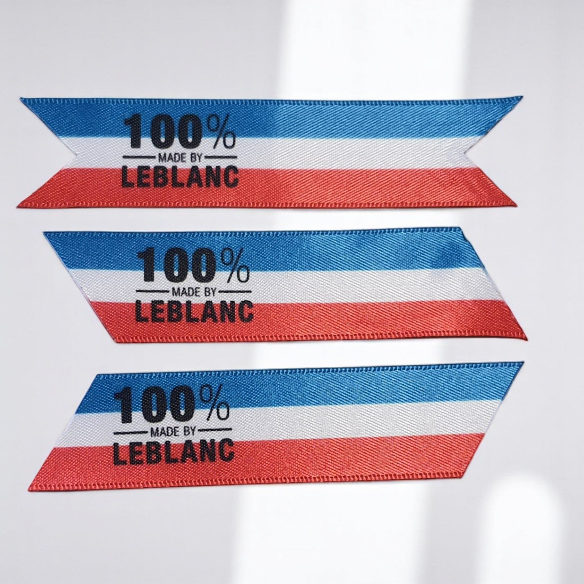 Etiquettes textiles - SANS PLI