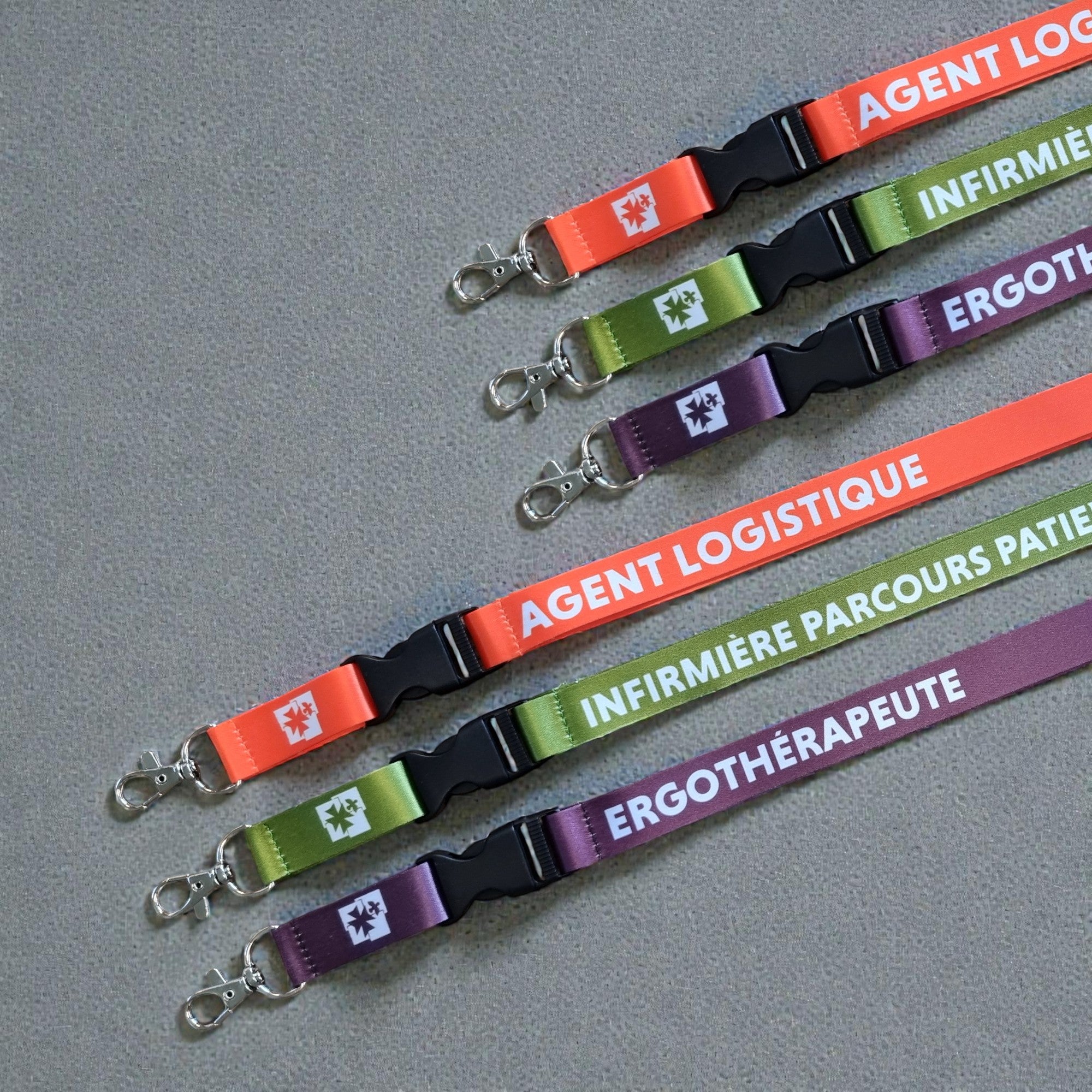 Tour de cou satin épais - BOUCLE DÉTACHABLE